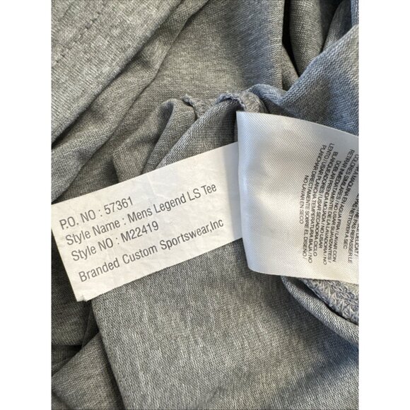 NIKE OSU Oklahoma State Gray Long Sleeve T-shirt Size Medium - Picture 4 of 5